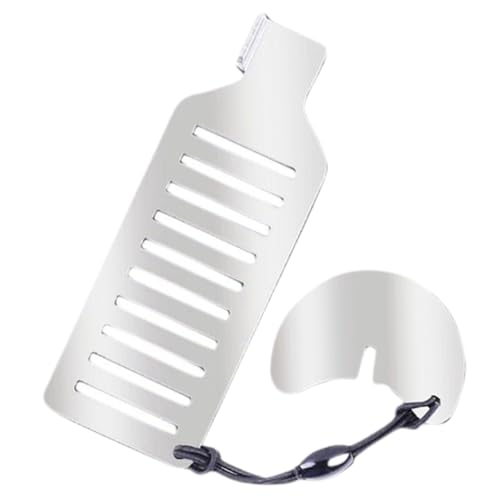 SEWOART Tragbares Türsicherheitsgerät aus Edelstahl ohne Bohren Mobiles Reiseschloss für Hotel Wohnung Schule Einfache Installation Zuverlässiger Schutz vor Unbefugtem Öffnen von SEWOART