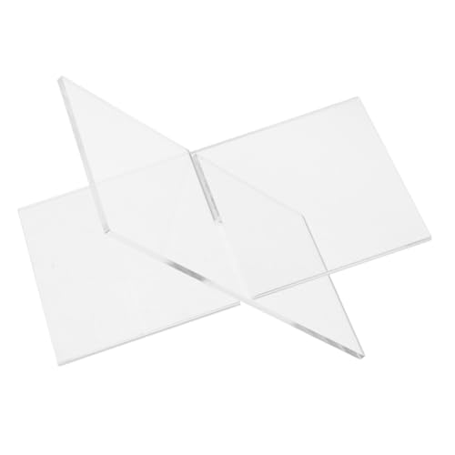 SEWOART Transparente Buchstütze Robuster Rezeptbuchhalter Multifunktionaler Leseständer Für Kochbücher Magazine Lehrbücher Zuhause Und Restaurant von SEWOART
