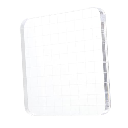 SEWOART Transparenter Stempelblock Stempelwerkzeug für DIY Stempelzubehör Ergonomisch Langlebig Einfach zu Reinigen SEWOART Transparenter Stempelblock Stempelwerkzeug für DIY Stempelzubehör Ergonomisch Langlebig Einfach zu Reinigen von SEWOART
