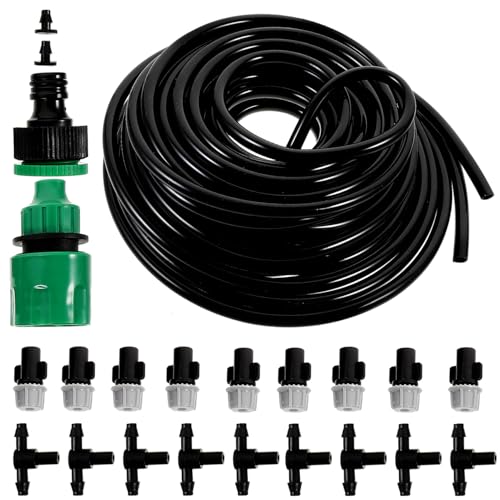 SEWOART Gartenbewässerungssystem Mit Tropfband-Set Für Pflanzen Bewässerungssystem Bewässerungsschlauch Für Garten Und Blumenbeet von SEWOART