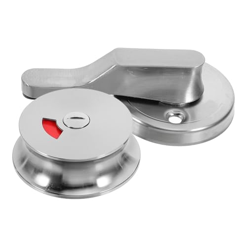 SEWOART Türschloss mit Indikator für Badezimmer Privatsphäre Riegel Langlebige Türverriegelung mit Hoher und Einfacher Bedienung Geeignet für Toiletten und Duschen von SEWOART
