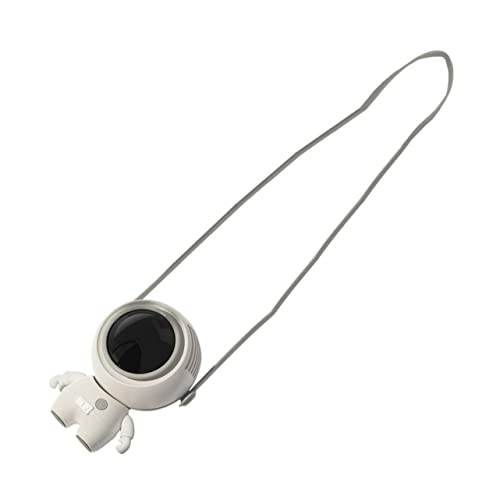 SEWOART USB Tragbarer Halsventilator Leiser Aufladbarer Mini Fan für Büro Zuhause und Unterwegs Kompakte Handfreie Kühlung im Modernen Design Weiß SEWOART USB Tragbarer Halsventilator Leiser Aufladbarer Mini Fan für Büro Zuhause und Unterwegs Kompakte Handfreie Kühlung im Modernen Design Weiß von SEWOART