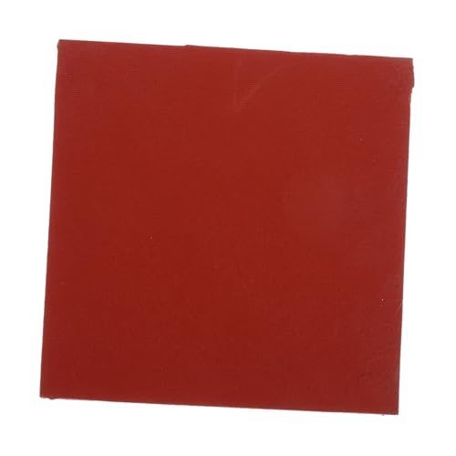 SEWOART Unterlage für Heißpressmaschine hitzebeständige Matte Lenkergriffe Durchlauferhitzer professionelle Isoliermatte verschleißfeste Isoliermatte wärmeleitende Matte Silikon-Gummi rot von SEWOART