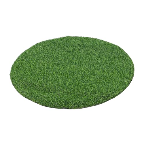 SEWOART Uv-beständiger Faderesistenter Runder Künstlicher Gras-teppich Dekorativer Fake-gras Tischläufer für Außenbereich Realistisches Grasläufer-motiv für Manhole Cover und Festliche SEWOART Uv-beständiger Faderesistenter Runder Künstlicher Gras-teppich Dekorativer Fake-gras Tischläufer für Außenbereich Realistisches Grasläufer-motiv für Manhole Cover und Festliche von SEWOART