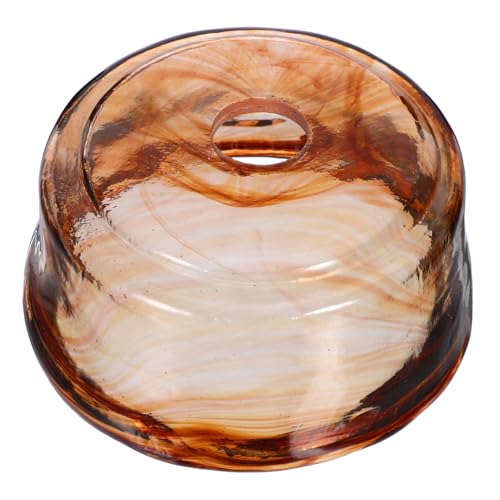 SEWOART Vintage Glas Lampenschirm Lochdurchmesser Retro Zylindrischer Ersatz Lampenschirm für Nachttisch Pendelleuchte Kompakt und Platzsparend mit Zeitlosem Design von SEWOART