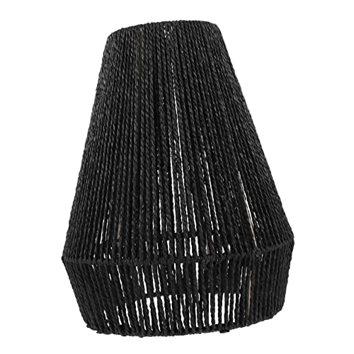 SEWOART Vintage Lampenschirm Gewebtem Papier Rustikaler Hängeleuchte für Restaurant und Hochzeiten Deckenlampe mit Sanftem Lichtschutz zu Installieren von SEWOART