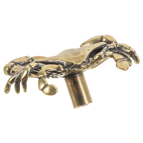 SEWOART Vintage Messing Möbelgriff Krabbenform Nautischer Schrankgriff Dekorativer Schubladengriff für Wohnzimmer Kinderzimmer Möbel Vintage Griffe SEWOART Vintage Messing Möbelgriff Krabbenform Nautischer Schrankgriff Dekorativer Schubladengriff für Wohnzimmer Kinderzimmer Möbel Vintage Griffe von SEWOART