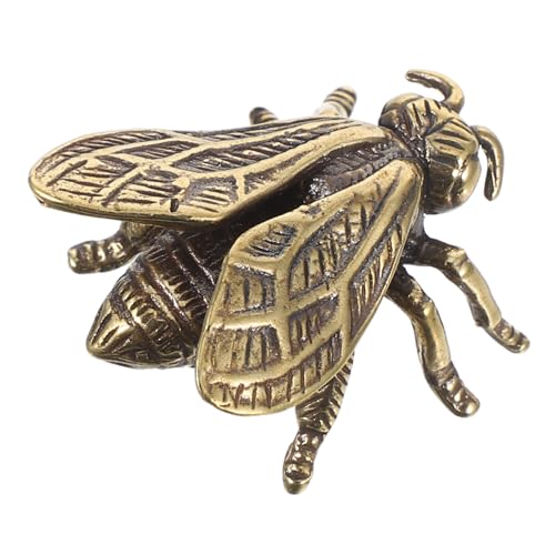 SEWOART Vintage Messing Schrankgriffe Bienenform Schubladengriffe Metallgriffe für Kommoden Kleiderschränke Küchenschränke Ergonomisch Kunstvoll von SEWOART