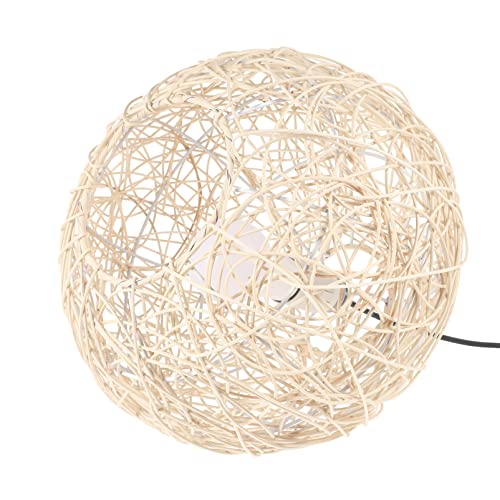 SEWOART Vintage Rattan Lampenschirm Handgefertigte Deckenleuchte Geeignet für Verschiedene Hängelampen Durchmesser für Schlafzimmer und Wohnzimmer Entspannte SEWOART Vintage Rattan Lampenschirm Handgefertigte Deckenleuchte Geeignet für Verschiedene Hängelampen Durchmesser für Schlafzimmer und Wohnzimmer Entspannte von SEWOART