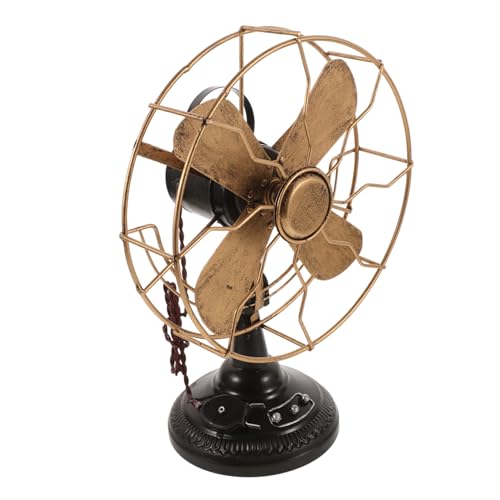 SEWOART Vintage Tischventilator Statue aus Retro Fächer Skulptur für Wohn und Büroddekoration Handgefertigt Antikem als Einzigartiges Tischornament SEWOART Vintage Tischventilator Statue aus Retro Fächer Skulptur für Wohn und Büroddekoration Handgefertigt Antikem als Einzigartiges Tischornament von SEWOART