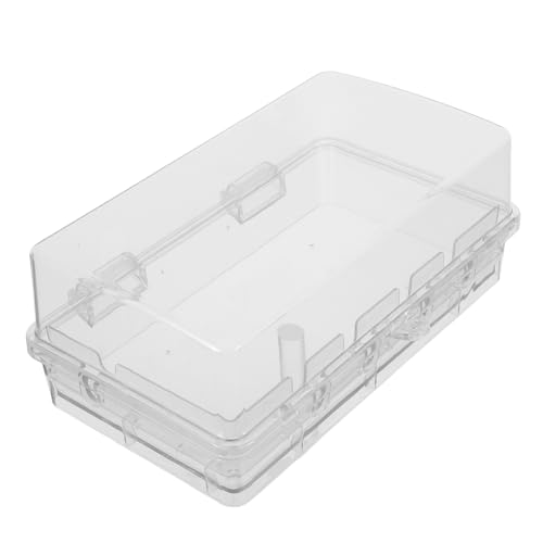 SEWOART Wasserdichte Steckdosenbox Kunststoff für Außenanwendungen Transparente Elektrobox zur Sicheren Stromversorgung im Freien Spritzwassergeschützt für Vielseitige Nutzung SEWOART Wasserdichte Steckdosenbox Kunststoff für Außenanwendungen Transparente Elektrobox zur Sicheren Stromversorgung im Freien Spritzwassergeschützt für Vielseitige Nutzung von SEWOART