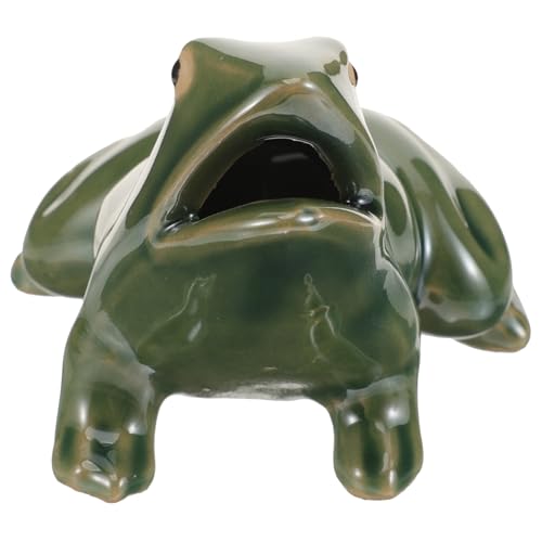 SEWOART Wasserfallfrosch Für Garten Und Innenbereich Dekorative Brunnenfigur Langlebiger Für Teich Und Hofgestaltungen Handgefertigt SEWOART Wasserfallfrosch Für Garten Und Innenbereich Dekorative Brunnenfigur Langlebiger Für Teich Und Hofgestaltungen Handgefertigt von SEWOART