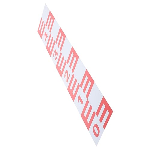 SEWOART Wasserstandsanzeiger Aufkleber Selbstklebendes Reflektierendes Wasserstandsmessgerät Aluminiumlegierung für Teiche und Langlebig und Praktisch SEWOART Wasserstandsanzeiger Aufkleber Selbstklebendes Reflektierendes Wasserstandsmessgerät Aluminiumlegierung für Teiche und Langlebig und Praktisch von SEWOART