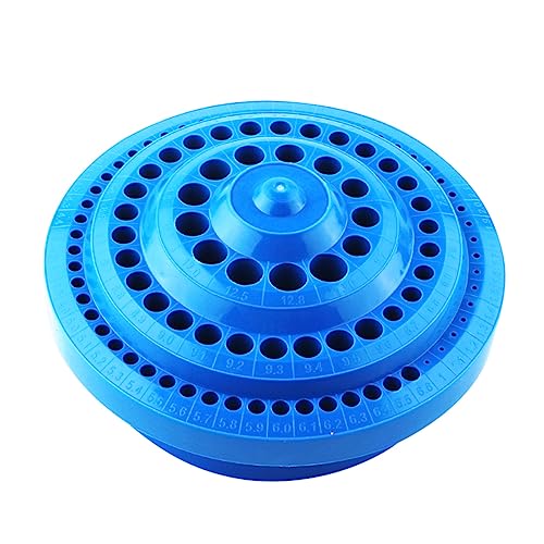 SEWOART Werkzeug Aufbewahrungsbox Mehrlochbox Bohrerablage 100 Löchern 0 1 Mm Bis 13 Mm Klassifizierte Ablage Organizer Halter von SEWOART