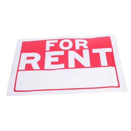 SEWOART Wetterfester Mietaufkleber für Innen Außenbereiche Selbstklebendes Wandtattoo zur Einfachen Anbringung und Rückstandsfreier Entfernung Klare Mietpreis Kontaktanzeige für von SEWOART