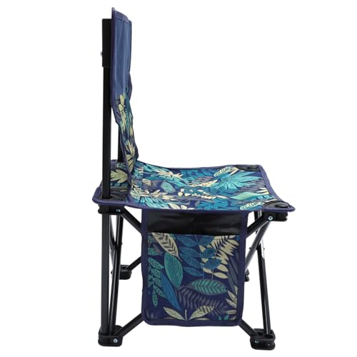 SEWOART Outdoor Klappstuhl Für Angeln Campingstuhl Aus Oxford-Stoff Und Stahl Tragbar Für Strand Und Grill von SEWOART