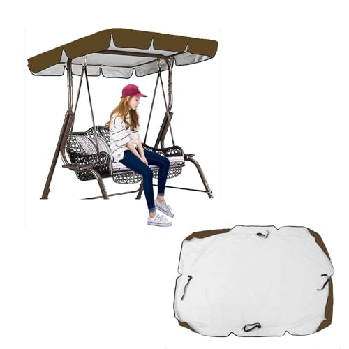 600D Hochwertiges,Silberbeschichtetes Oxford-Gewebe für Hollywoodschaukel Dachbezug Wasserdicht UV-Geschützt Langlebig und Reißfest Garden Swing Cover 600D Hochwertiges,Silberbeschichtetes Oxford-Gewebe für Hollywoodschaukel Dachbezug Wasserdicht UV-Geschützt Langlebig und Reißfest Garden Swing Cover von SEXIPLEXIX