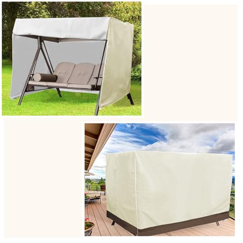 Abdeckung Hollywoodschaukel 3 Sitzer Waterproof,Windproof, UV-Resistant, Heavy Duty Für Hollywoodschaukel Bezug für Rasen, Garten, Party Abdeckung Hollywoodschaukel 3 Sitzer Waterproof,Windproof, UV-Resistant, Heavy Duty Für Hollywoodschaukel Bezug für Rasen, Garten, Party von SEXIPLEXIX