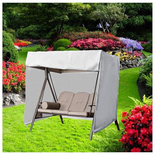Abdeckung Hollywoodschaukel 3 Sitzer Waterproof and UV-Resistant Schaukel Zubehör für Rasen, Garten, Party von SEXIPLEXIX