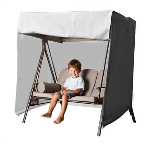 Abdeckung Hollywoodschaukel Waterproof，Windproof, UV-Resistant, Heavy Duty Dach Für Hollywoodschaukel Wetterfest für Rasen, Garten, Party von SEXIPLEXIX