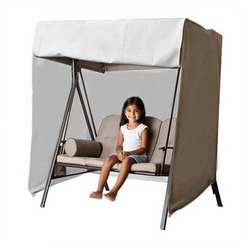 Hollywoodschaukel Abdeckung 3 Sitzer Waterproof and UV-Resistant Abdeckhauben Für Hollywoodschaukeln für Rasen, Garten, Party von SEXIPLEXIX