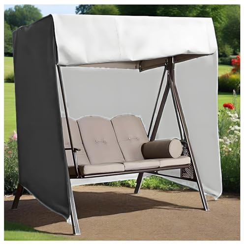 Hollywoodschaukel Abdeckung Waterproof and UV-Resistant Abdeckung Hollywoodschaukel 3 Sitzer für Rasen, Garten, Party ,Black-220*125*170cm Hollywoodschaukel Abdeckung Waterproof and UV-Resistant Abdeckung Hollywoodschaukel 3 Sitzer für Rasen, Garten, Party ,Black-220*125*170cm von SEXIPLEXIX