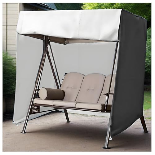 Hollywoodschaukel Abdeckung Waterproof and UV-Resistant Abdeckung Hollywoodschaukel 3 Sitzer für Rasen, Garten, Party ,Black-223*152*183cm Hollywoodschaukel Abdeckung Waterproof and UV-Resistant Abdeckung Hollywoodschaukel 3 Sitzer für Rasen, Garten, Party ,Black-223*152*183cm von SEXIPLEXIX