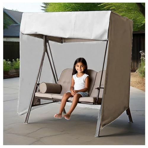 Hollywoodschaukel Abdeckung Waterproof and UV-Resistant Dach Für Hollywoodschaukel Mit Liegefunktion für Rasen, Garten, Party ,Brown-220*125*170cm Hollywoodschaukel Abdeckung Waterproof and UV-Resistant Dach Für Hollywoodschaukel Mit Liegefunktion für Rasen, Garten, Party ,Brown-220*125*170cm von SEXIPLEXIX