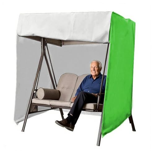 Hollywoodschaukel Abdeckung Waterproof and UV-Resistant Hollywoodschaukel Abdeckung für Rasen, Garten, Party ,Green-220*125*170cm Hollywoodschaukel Abdeckung Waterproof and UV-Resistant Hollywoodschaukel Abdeckung für Rasen, Garten, Party ,Green-220*125*170cm von SEXIPLEXIX