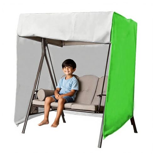 Hollywoodschaukel Abdeckung Waterproof and UV-Resistant Hollywoodschaukel Abdeckung für Rasen, Garten, Party von SEXIPLEXIX