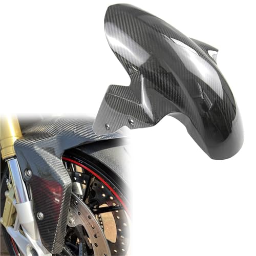 Motorrad-Karosserieschutz Für BMW S1000R 2014-2020 2015 2016 2017 2018 2019 Motorradzubehör Schutzverkleidungsabdeckung Kohlefaser-Kotflügel Vorne Hugger-Kotflügel-Schutzabdeckung von SEYXF