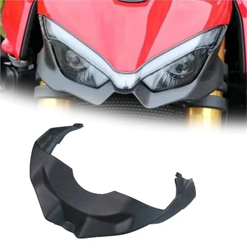 Motorrad-Karosserieschutz Motorrad-Schutzgitter Aus Carbonfaser Für Die Vordere Scheinwerferverkleidung, Untere Verkleidungsabdeckung, Zubehör Für DUCATI V2 Für Streetfighter 2018–2024 2023 2022 von SEYXF