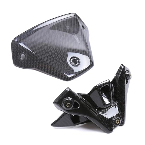 Motorrad-Karosserieschutz Motorradzubehör Schutzverkleidung Windschutzscheibe Und Halter Carbonfaser-Armaturenbrettabdeckung Verkleidung Schutzabdeckung Für BMW S1000R 2021 2022 2023 von SEYXF