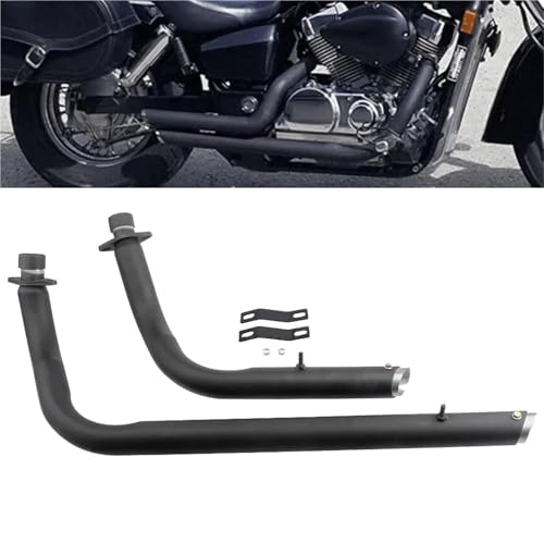 Motorradauspuff Für H-ONDA Für Shadow VT750C Schwarz 1997 1998 1999 2000 2001 2002 2003 Motorrad Auspuffrohr Schalldämpfer Edelstahl Motorradauspuff Für H-ONDA Für Shadow VT750C Schwarz 1997 1998 1999 2000 2001 2002 2003 Motorrad Auspuffrohr Schalldämpfer Edelstahl von SEYXF