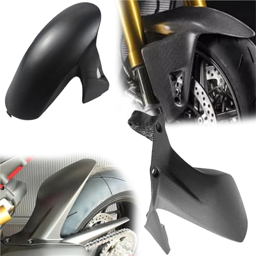 SEYXF Motorrad-Karosserieschutz Für Ducati Pangale V4 V4S 2018–2023 2022 2021 2020 2019 Motorrad-Schutzblech Aus Carbon Schutzblechabdeckung Für Vorder- Und Hinterradkotflügel von SEYXF