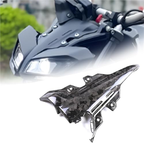 SEYXF Motorrad-Karosserieschutz Für Yamaha FZ-09 2017 2018 2019 2020 Motorradzubehör Carbon Fiber Front Scheinwerfer Center Schutzabdeckung Schutzverkleidungsabdeckung SEYXF Motorrad-Karosserieschutz Für Yamaha FZ-09 2017 2018 2019 2020 Motorradzubehör Carbon Fiber Front Scheinwerfer Center Schutzabdeckung Schutzverkleidungsabdeckung von SEYXF