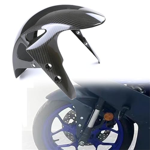 SEYXF Motorrad-Karosserieschutz Für Yamaha YZF R3 YZF-R3 2019 2020 2021 2022 2023 Motorradzubehör Schutzblech Aus Carbonfaser Für Den Vorderen Kotflügel von SEYXF