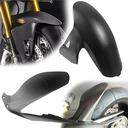 SEYXF Motorrad-Karosserieschutz Motorradzubehör Schutzabdeckung Verkleidungsabdeckung Carbonfaser-Kotflügel Vorne Und Hinten Für Ducati Pangale V4R 2018-2023 2022 2021 2020 2019 von SEYXF