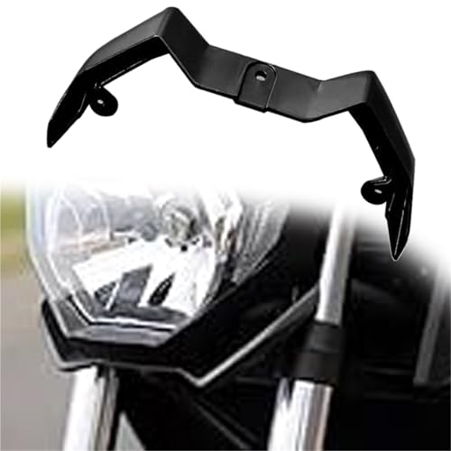 SEYXF Motorrad-Karosserieschutz Motorradzubehör Winglet-Abdeckung Schutzabdeckung Frontscheinwerfer Unterschutz Verkleidungsabdeckung Für Yamaha FZ-07 FZ07 2018 2019 2020(Nero) von SEYXF