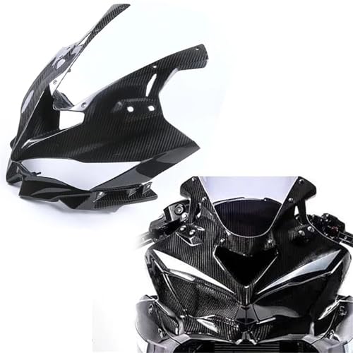 SEYXF Motorrad-Karosserieschutz Schutzabdeckung Für Motorradverkleidung Zubehör Für Die Vordere Verkleidung Aus Carbonfaser Für Den Steuerkopf Für Kawasaki ZX-25R 2020 2021 2022 2023 2024 SEYXF Motorrad-Karosserieschutz Schutzabdeckung Für Motorradverkleidung Zubehör Für Die Vordere Verkleidung Aus Carbonfaser Für Den Steuerkopf Für Kawasaki ZX-25R 2020 2021 2022 2023 2024 von SEYXF