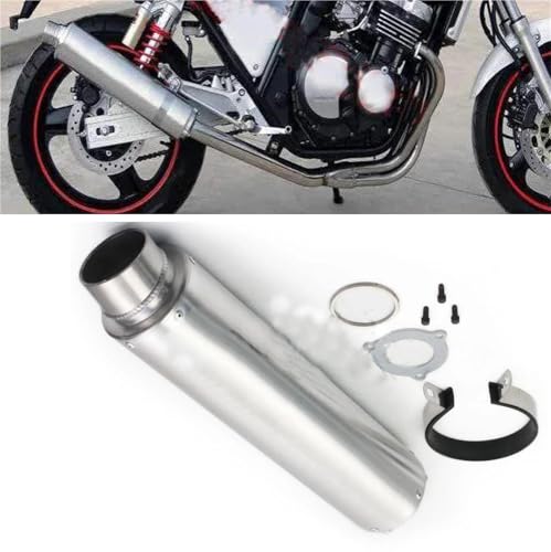 SEYXF Motorradauspuff Motorrad Auspuff Schalldämpfer Für H-ONDA CB400 CB500F CB500X CBR300 ATV(540mm) von SEYXF