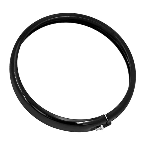 Schutzabdeckung 5,75 ''Motorrad Scheinwerfer Scheinwerfer Trim Ring Schwarz Für Harley Softail Street Bob Sportster XL 883 1200 Für Dyna FXBB FXLR FXST Schutzabdeckung 5,75 ''Motorrad Scheinwerfer Scheinwerfer Trim Ring Schwarz Für Harley Softail Street Bob Sportster XL 883 1200 Für Dyna FXBB FXLR FXST von SEYXF