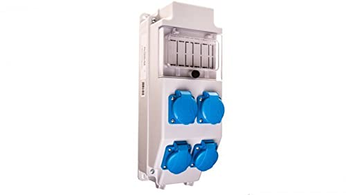 Verteiler 4x250V Fenster IP54 ROS 5/X-16 A Saison 5906395154043 von SEZ