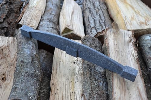 SEZAM Kaminrost 34 cm Gußrost Einzelrost Aschenrost Tafelrost Rost Ersatzteile Zubehör Gusseisenrost Ofenrost Eckig Eckrost Gusseisen von SEZAM