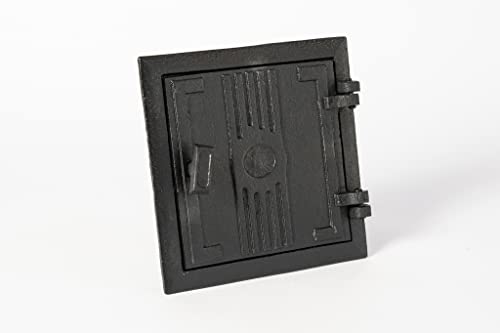 SEZAM Revisionstür für Öfen aus Gusseisen 17 x 3,5 x 17 cm, Kamintür - Klappe - Räumungstür, für Backöfen, Feueröfen & Kamine - schwarz bemalt SEZAM Revisionstür für Öfen aus Gusseisen 17 x 3,5 x 17 cm, Kamintür - Klappe - Räumungstür, für Backöfen, Feueröfen & Kamine - schwarz bemalt von SEZAM