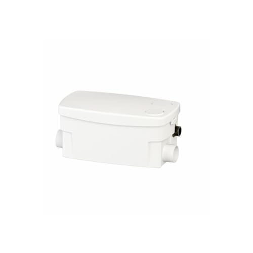 SFA SANIBROY 0016P Schmutzwasserpumpe / Haushaltspumpe SANIDOCHE+ | Kompakte Pumpe speziell für Dusche, Waschbecken und Bidet | Förderdistanz : 55x5m, Wasser 40°, 400 Watt, 220-240 Volt von SFA