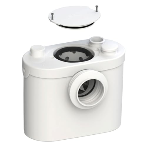 SFA SANIBROY 0014UP Fäkalienhebeanlage / WC-Förderanlage Pro UP | Anlage zum Fördern von Schmutzwasser aus Toilette, Urinal und Waschtisch | Förderdistanz: 100x5m, Wasser 40°, 400 Watt, 220-240 Volt von Saniflo