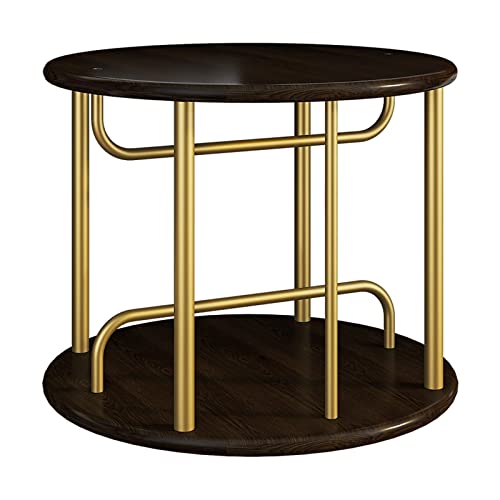 Bücherregale Desktop rotierbares Bücherregal rundes Regal Schreibtisch Lagerung Desktop Zubehör Klassifizierung Lagerregal Bücherregal Display Rack Bücherregale Organizer (Größe : Schwarz) von SFANIIX