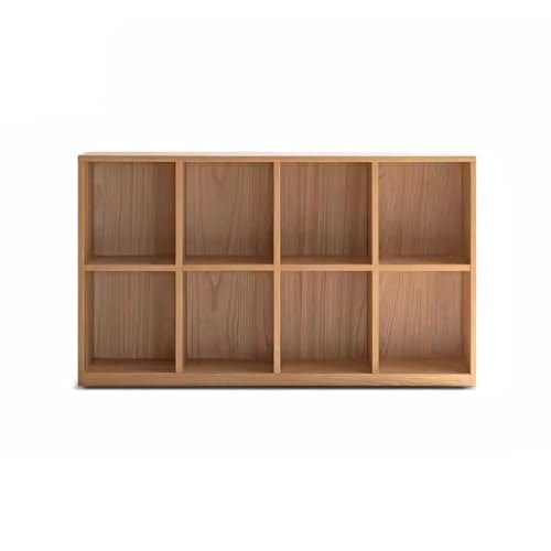 Bücherregale Massivholz Bücherregal Moderne einfache niedrige Bücherregal Schrank Home Kombination Bücherregal Standregal Bücherregale Bücherregale Organizer von SFANIIX