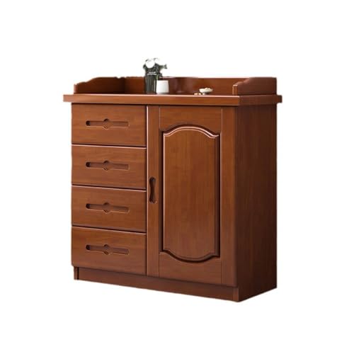 Buffetschrank Kommode Lowboard Restaurant Seitenschrank Weinschrank Einfache Wohnzimmer Teeschrank Schüssel und Essstäbchen Schrank Kommode mit Stauraum (Color : A, Size : S90cm) von SFANIIX